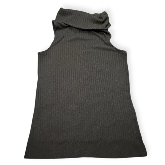 SUNDAY IN BROOKLYN FOR ANTHROPOLOGIE Women’s Black Sleeveless Emelia Cowl Neck S - Picture 3 of 6